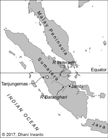 Location of Tanjungemas